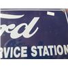 Image 2 : 1990's Ford Authorized service station pocelain sign Re-issued by Ford - NOT a current Made in India