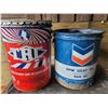Image 1 : Pair of 5 gal pails- Texs Refinery Corp. of Canada and Chvron RPM gear oil