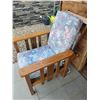 Image 2 : Quarter cut oak Morris recliner chair - has been refinished and re-upholstered