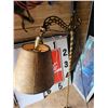 Image 1 : Ornate bridge / floor lamp original shade, has been rewired - tested, working