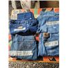 Image 1 : 4 pair of vintage mens jeans - Levi's, Wranglers, size on each pair