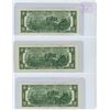 Image 2 : 3 consecutive 2003 US two dollar notes F07986882A-F07986884A