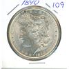 Image 1 : 1890 Morgan US silver dollar