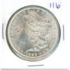 Image 1 : 1896 Morgan US silver dollar