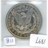 Image 2 : 1897 Morgan US silver dollar