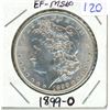 Image 1 : 1899 Morgan US silver dollar