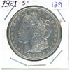 Image 1 : 1921 Morgan US silver dollar