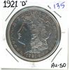 Image 1 : 1921 Morgan US silver dollar
