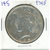 Image 1 : 1925 Peace US silver dollar