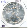 Image 1 : 2015 .999 fine silver US Liberty dollar