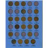 Image 4 : blue Whitman folder with various Lincoln head cents