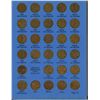 Image 3 : blue Whitman folder with various Lincoln head cents