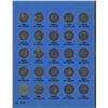 Image 2 : blue Whitman folder with various Roosevelt dimes