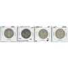 Image 1 : Lot of 4 US half dollars 1941, 1943, 1954, 1959
