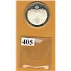 Image 2 : STERLING SILVER MEDAL - SAINTE ANNE DE BEAUPRE - 40.6 GRAMS of STERLING SILVER