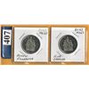 Image 1 : 2023 QUEEN ELIZABETH & KING CHARLES 50 CENT COINS