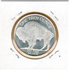 Image 2 : 1 TROY OUNCE - INDIAN / BUFFALO DESIGN - .999 FINE SILVER