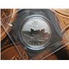 Image 2 : 2012 CANADIAN  .9999 SILVER $20 MINT COIN - FAREWELL TO THE PENNY with Folder