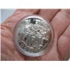 Image 3 : 1994 R.C.M.P. NORTHER DOG TEAM PATROL CASED SILVER DOLLAR - .925 Silver