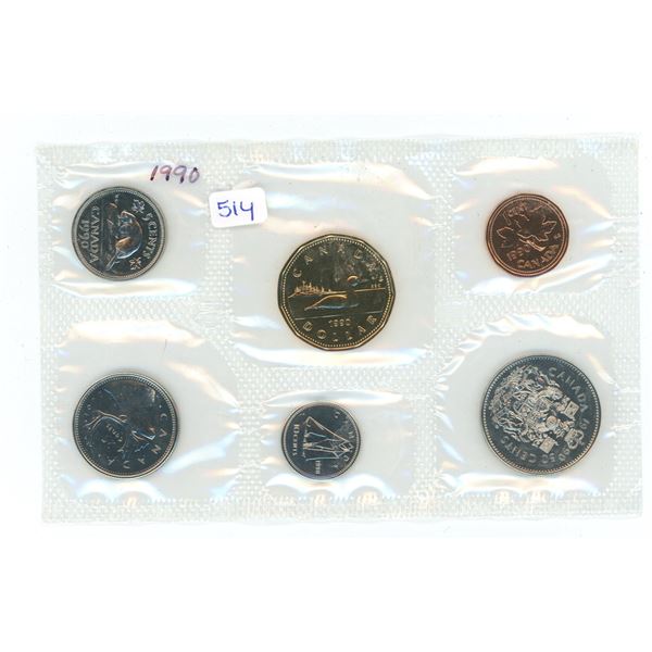 1990 canada UNC year set