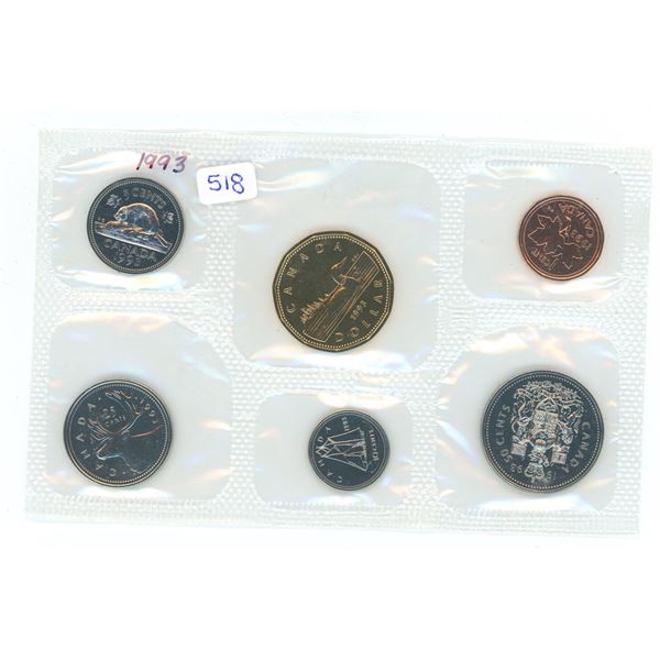 1993 Canada UNC Year Set