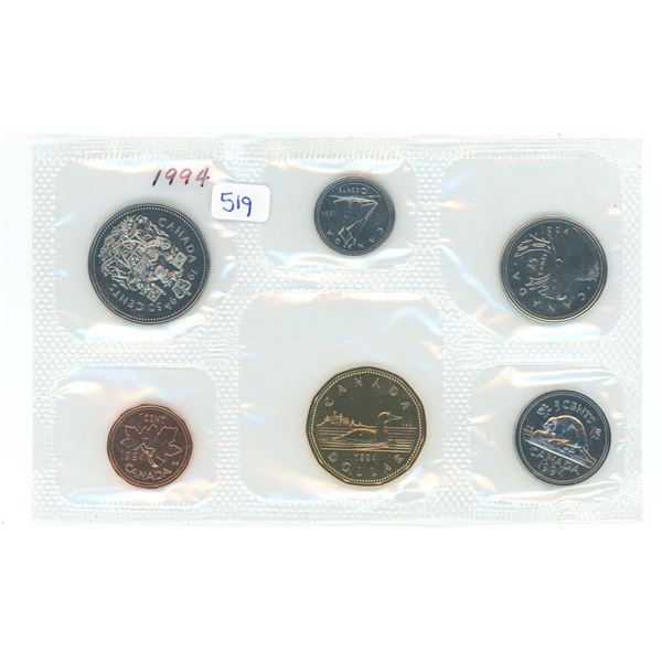1994 Canada UNC Year Set