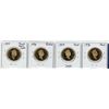 Image 2 : Lot of 4 Canada Proof Loon Coins:  1996-99