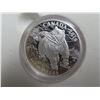 Image 1 : 2014 solitary titan-the grizzly bear silver 100$ coin 99.99% pure with COA