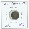 Image 1 : 1902 Canada Silver 5¢