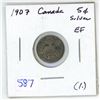 Image 1 : 1907 Canada Silver 5¢ (1.)
