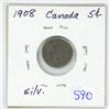 Image 1 : 1908 Canada Silver 5¢