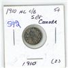 Image 1 : 1910 Canada HL C/B Silver 5¢ (2.)
