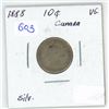 Image 1 : 1888 canada silver 10 cent-VG