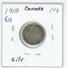 Image 1 : 1918 Canada Silver 10¢