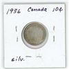Image 2 : 1936 Canada Silver 10¢