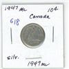 Image 1 : 1947ML Canada Silver 10¢