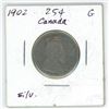Image 2 : 1902 Canada Silver 25¢