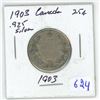 Image 1 : 1903 Canada Silver 25¢