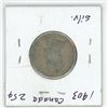 Image 2 : 1903 Canada Silver 25¢