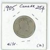 Image 2 : 1905 Canada Silver 25¢ (2.)