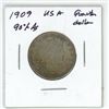 Image 2 : 1909 USA Silver Quarter Dollar