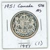 Image 2 : 1951 Canada Silver 50¢ (1.)