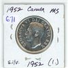 Image 1 : 1952 Canada Silver 50¢ (1.)