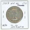 Image 2 : 1953 NSF SD Canada Silver 50¢