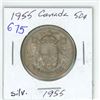 Image 1 : 1955 Canada Silver 50¢