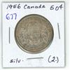 Image 1 : 1956 Canada Silver 50¢ (2.)