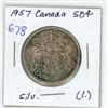 Image 1 : 1957 Canada Silver 50¢ (1.)