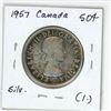 Image 2 : 1957 Canada Silver 50¢ (1.)