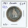 Image 1 : 1967 Canada Silver 50¢