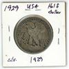 Image 2 : 1929 USA Silver Half Dollar